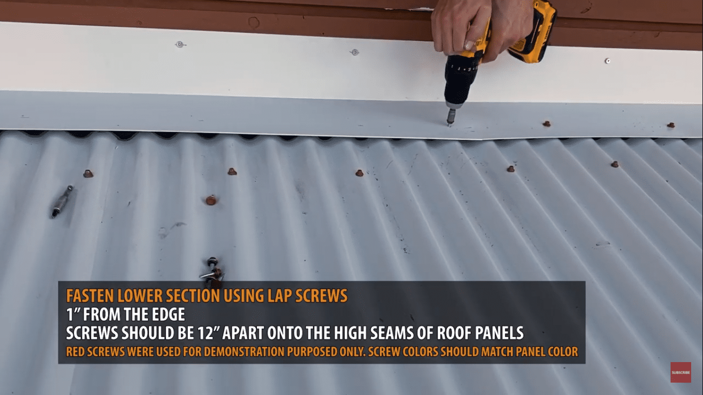 How To Install Endwall Flashing For A Metal Roof Step By Step Guide